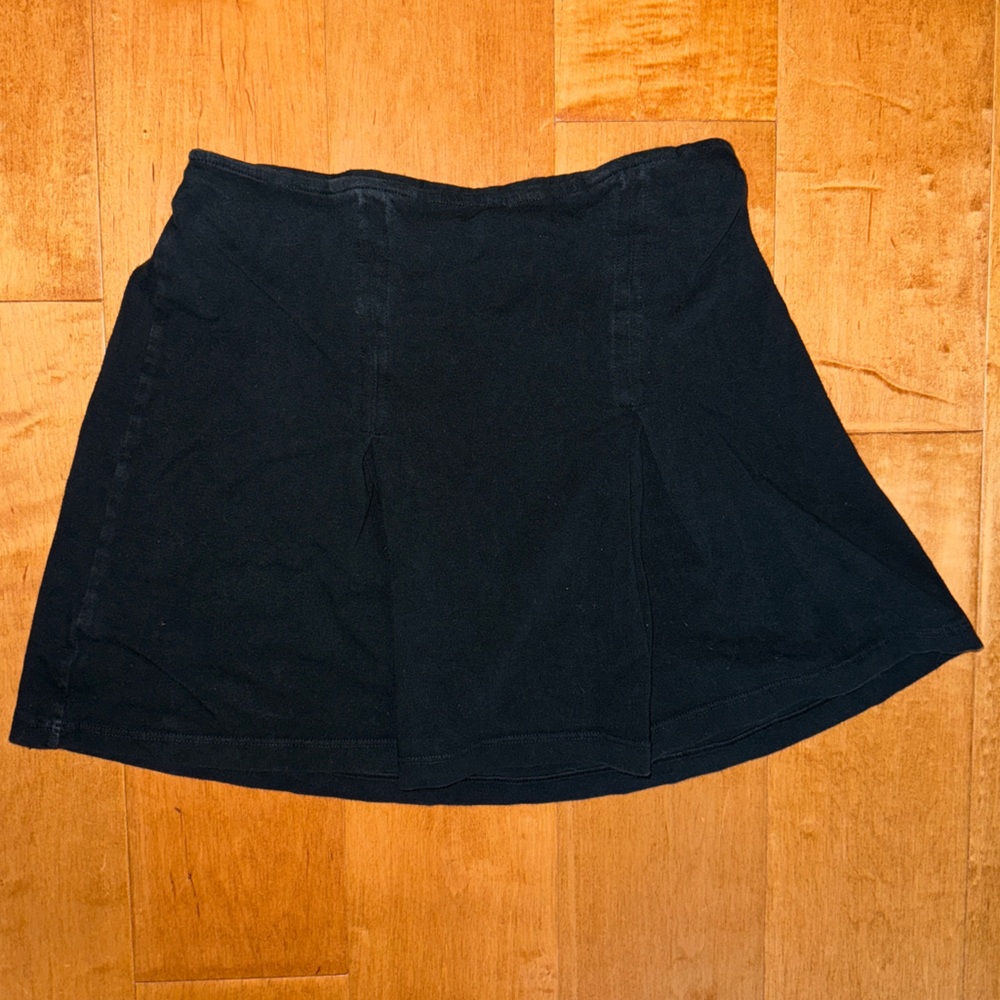 Brandy Melville John Galt Cotton 2 Pleated Schoolgirl Mini Skirt